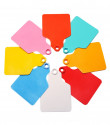 Бирка большая двойная под щипцы без иглы (60*85мм)