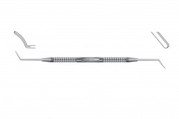 Шпатель двусторонний для LASIK 132 мм (T-4176)