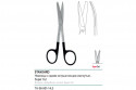 Ножницы STANDARD Super Cut с одним острым концом изогнутые 145 мм (11-901-14 Чр) ТН-06-901-14,5 - под заказ
