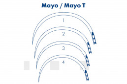 Игла хирургическая №4 серия Mayo-542 полукруглая 1/2 окружности