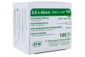 Игла медицинская инъекционная SFM 0,80 х 40 мм 21G TW №100 (4036534305027)
