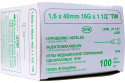 Игла медицинская инъекционная SFM 1,6 х 40 мм 16G TW №100 (4036534001394)