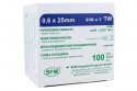 Игла медицинская инъекционная SFM 0,60 х 25 мм 23G TW №100 (4036534303023)