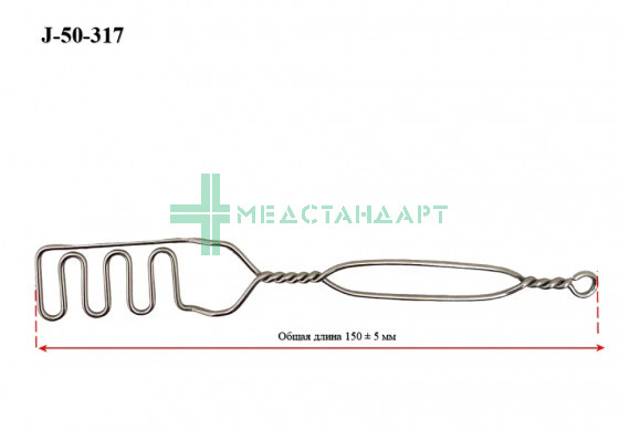 Зонд логопедический № 7 (для постановки звука 
