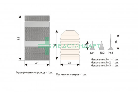 Магнит глазной микрохирургический литой (ОФ-116)