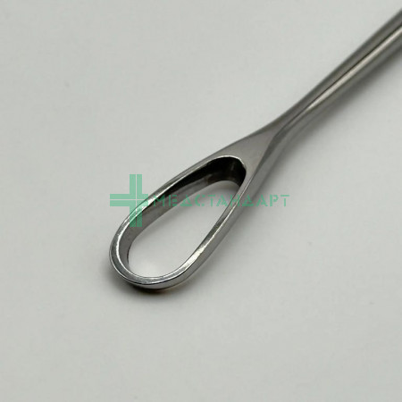 Кюретка маточная жесткая, острая «Recamier» № 4 32-920-11 (Кюретка для выскабливания слизистой оболочки матки №4 (КЮ-6))