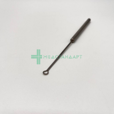 Петля ушная «Billeau» 36-554-01 (Кюретка для удаления инородных тел по Воячеку, 5х9 мм, 143 мм (КЮ-1))
