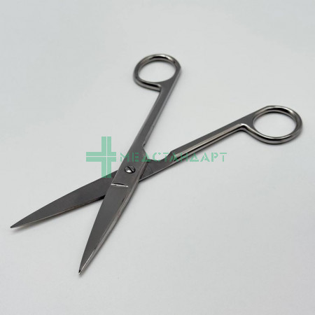 Ножницы с двумя острыми концами прямые 170 мм (Н-6-2т П)