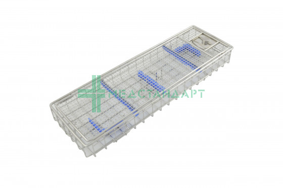 Корзина проволочная КПКЭф-290 (290х80х52 мм) с фиксаторами