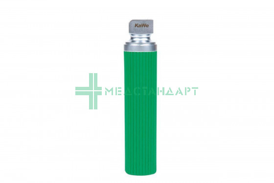 Рукоять для ларингоскопа эконом (Ø 30 мм,зеленая, 2,5 V)
