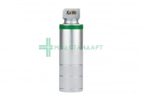 Рукоять для ларингоскопа LED повышенной яркости короткая (Ø 32 мм, 2.5 V)