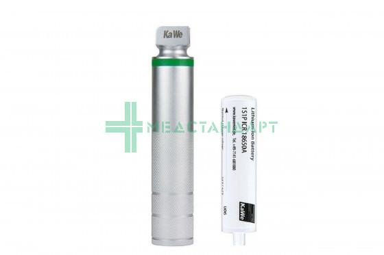 Рукоять ларингоскопа подзаряжаемая от MedCharge4000 с аккум. LiIon средняя (Ø 28 мм, 3.5 V)