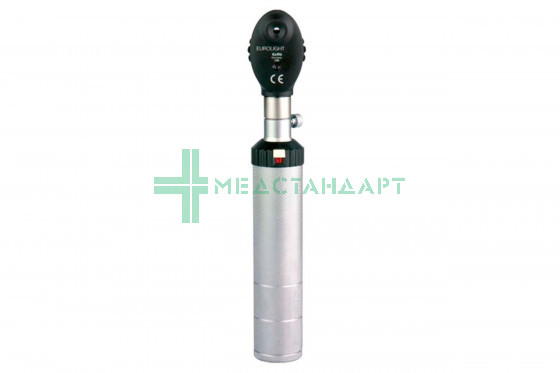 Офтальмоскоп EUROLIGHT E15, 2.5 V с пятью апертурами