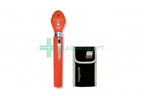 Офтальмоскоп PICCOLIGHT E56 2.5 V цвет красный USA-версия синий фильтр с шестью апертурами