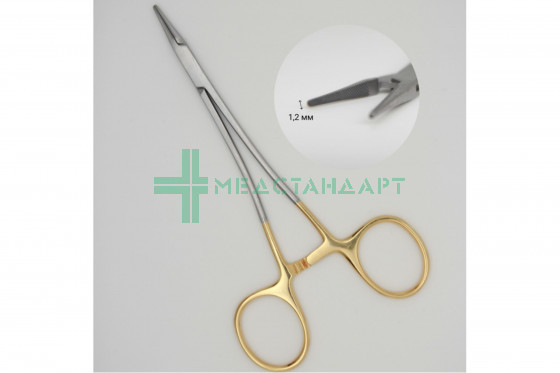 Иглодержатель сосудистый Hegar-Vascular 140 мм
