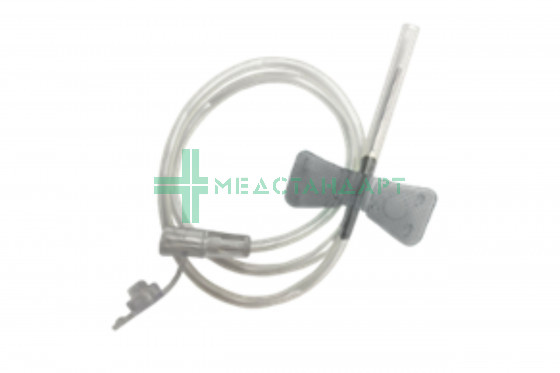 Катетер-бабочка 27G (0,4 х 19) 30 см Luer slip