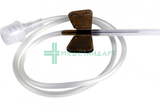 Устройство для вливания в малые вены - игла-бабочка LUER LOCK 26G (0,45х19мм) SFM (4036534118054)