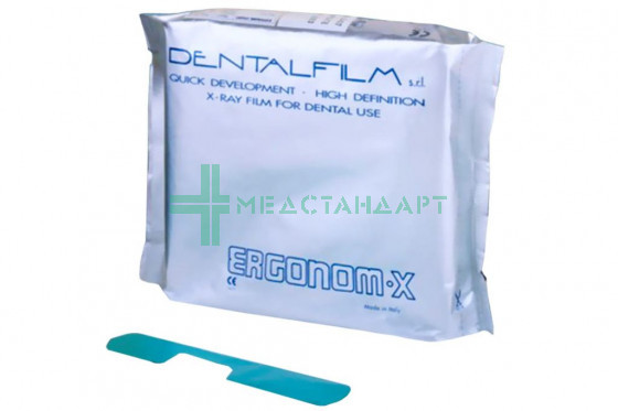 Рентгенографическая пленка самопроявляющаяся ERGONOM-X (50 шт) (08050102)