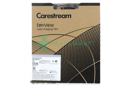 Рентгенографическая пленка Carestream Health-DVB+ 25 х 30 (10x12') (для принтера DV5800/5850)(8414666)