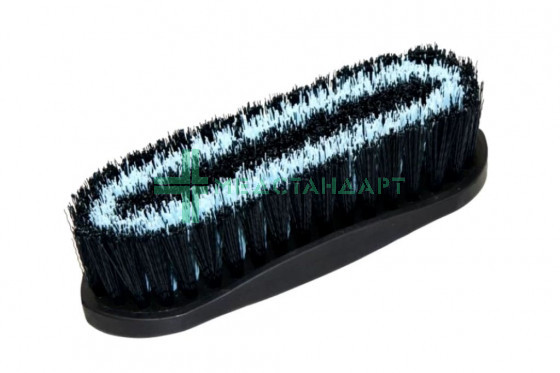Щетка пластмассовая Brush&Co с длинным волосом синий/голубой (321650)
