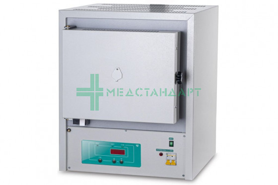 Печь электрокамерная муфельная ЭКПС-10 (10 л, 1100 °C, одноступенчатый терморегулятор, без вытяжки)
