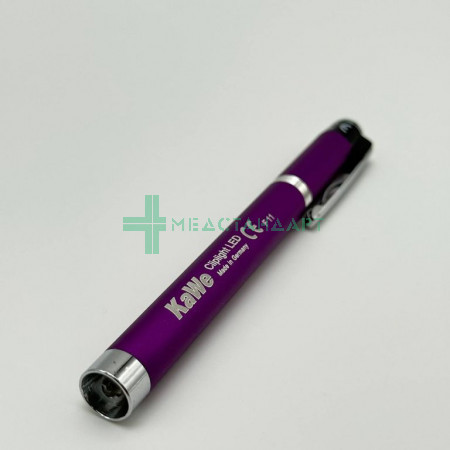 Светильник (фонарик) медицинский с принадлежностями: KaWe Cliplight LED фиолетовый (12.05401.094)