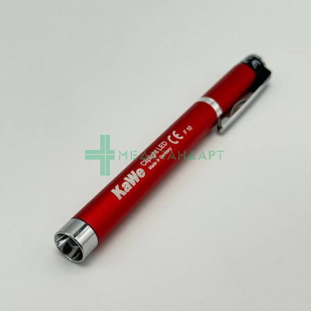 Светильник (фонарик) медицинский с принадлежностями: KaWe Cliplight LED красный (12.05401.014)