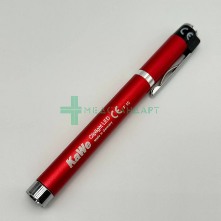 Светильник (фонарик) медицинский с принадлежностями: KaWe Cliplight LED красный (12.05401.014)