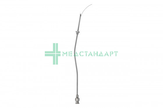 Игла для пункции заднего свода влагалища 135х1,2 мм (Posterior vaginal vault hypodermic puncture needle, L-13.5 cm, Ø-1,2 mm) (06.0193.01)