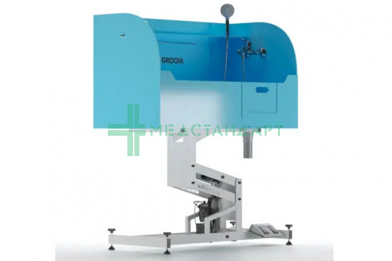 Ванна для груминга GROOM NORMA N1 на электрическом подъемнике 90 x 57 x 150 cм