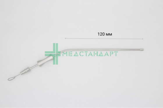 Трубка отсасывающая с отверстием регулировки потока с оливой d=2,5мм
