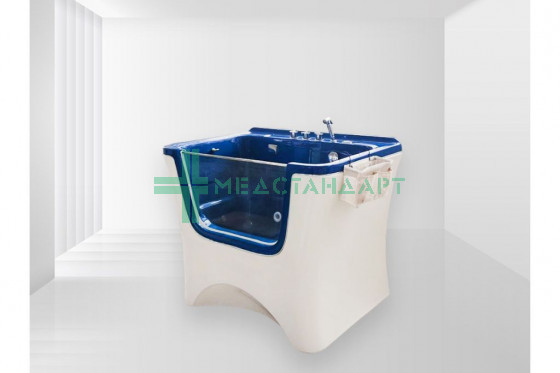Ванна для груминга SPA + функция OZON 80 x 70 x 95 см цвет синий