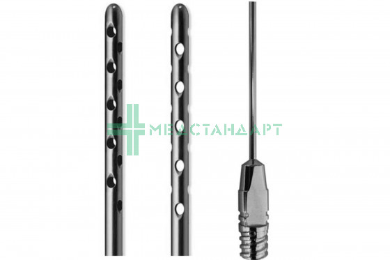 Канюля для забора жировой ткани с коннектором LUER-LOCK тип PD (терка) 3 мм х 25 см (PB-400.56)